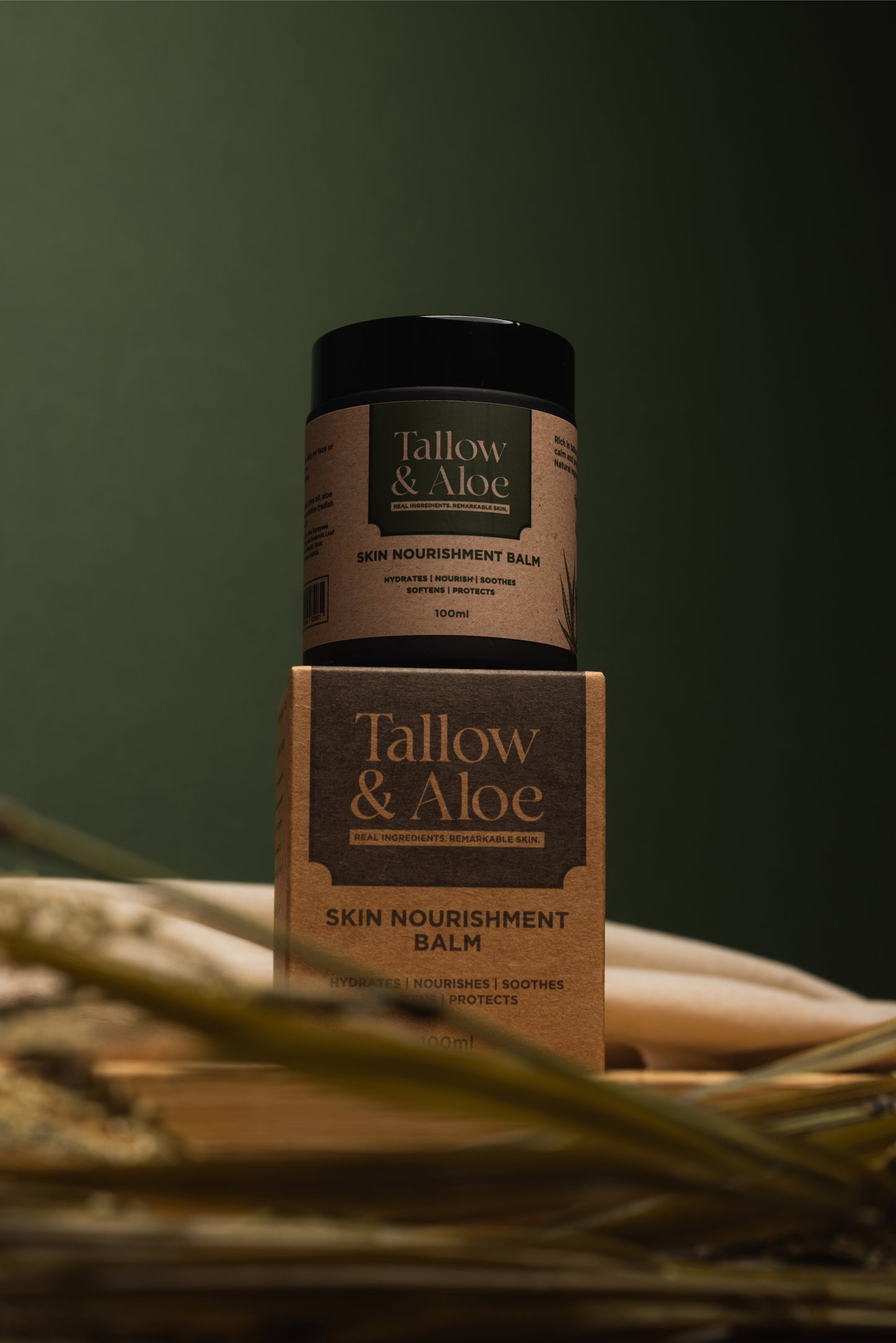 Tallow & Aloe – Skin Nourishment Balm (100ml)